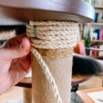 How to Rewrap a Cat Scratching Post